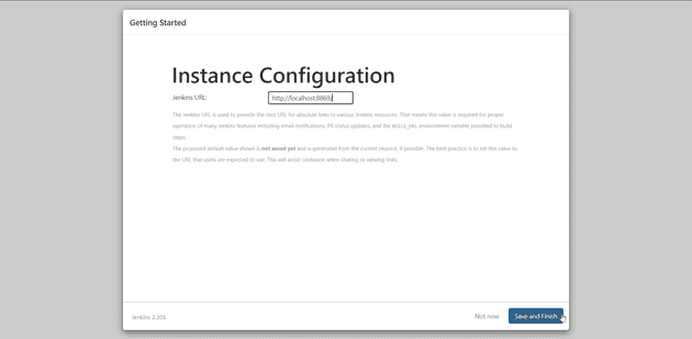 instance configuration